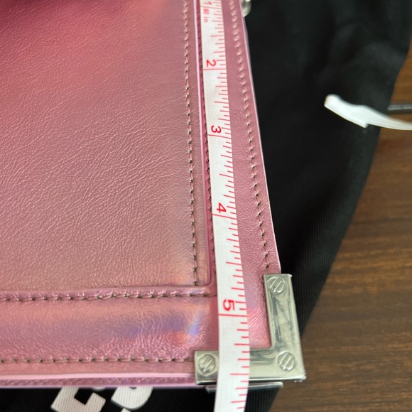 The Kooples Emily Iridescent Crossbody Bag Made in Italy New/Dust Bag Leather - Picture 13 of 16